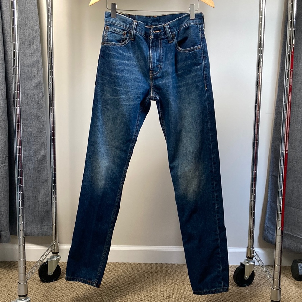 Levi’s 521 Slim Taper 28 x 32 100% cotton